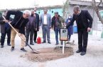 مراسم درختکاری به یاد پنج شهید ورزشکار برگزار شد