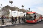 خدمات‌رسانی اتوبوس‌رانی با حداکثر ظرفیت در روزهای پربارش پایتخت