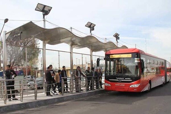 خدمات‌رسانی اتوبوس‌رانی با حداکثر ظرفیت در روزهای پربارش پایتخت