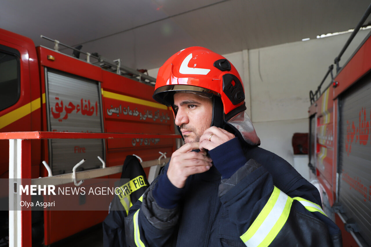 تداوم تمهیدات آتش‌نشانی با توجه به راهپیمایی ۲۲ بهمن