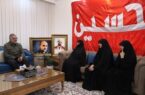 دیدار شهردار تهران با خانواده سرداران شهید رشید و ربانی