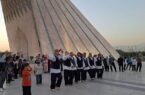 اجرای ویژه برنامه‌های هفته تهران در میدان آزادی
