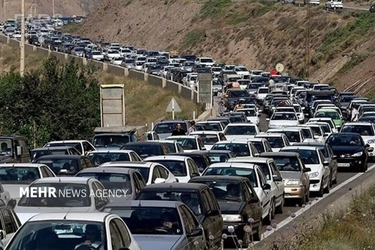 جاده چالوس یک طرفه شد