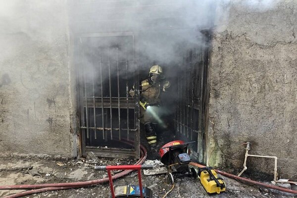 آتشسوزی مرگبار در کارگاه رنگرزی تهران