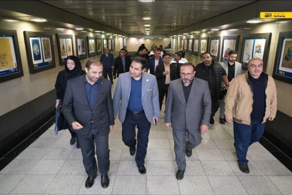 نمایشگاه کاریکاتور«مدیریت مصرف» در تهران افتتاح شد