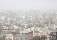 کیفیت هوای تهران در شرایط ناسالم است