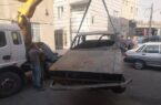 خودروهای فرسوده و رهاشده از معابر منطقه ۱۴ تهران جمعآوری میشوند خودروهای فرسوده و رهاشده از معابر منطقه ۱۴ تهران جمعآوری میشوند