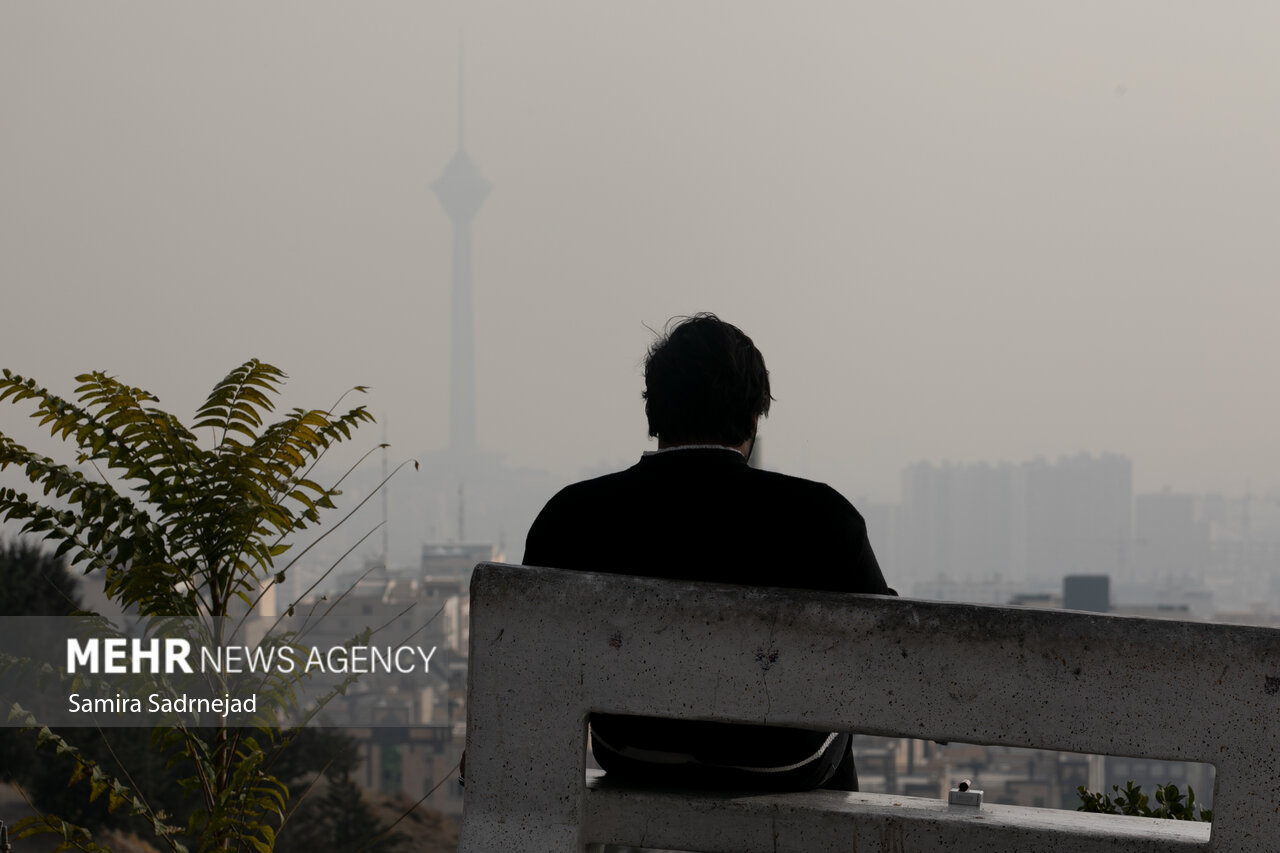 فوت ۳۵۷ تهرانی در یک هفته بر اثر آلودگی هوا