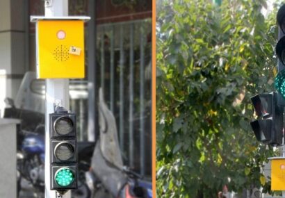 نصب چراغ راهنمایی برای کاهش تصادف در منطقه ۱۸ تهران نصب چراغ راهنمایی برای کاهش تصادف در منطقه ۱۸ تهران