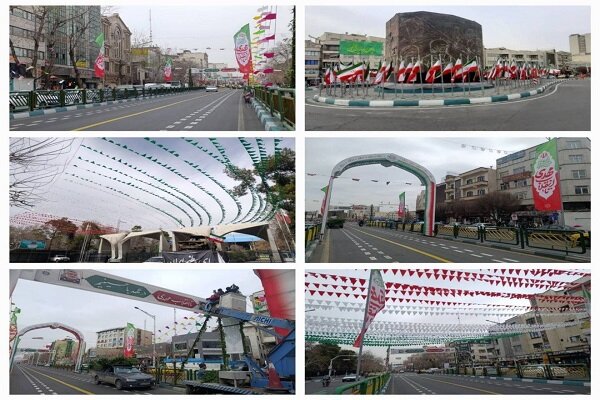 اقدامات منطقه ۶ تهران برای میزبانی راهپیمایی ۲۲ بهمن