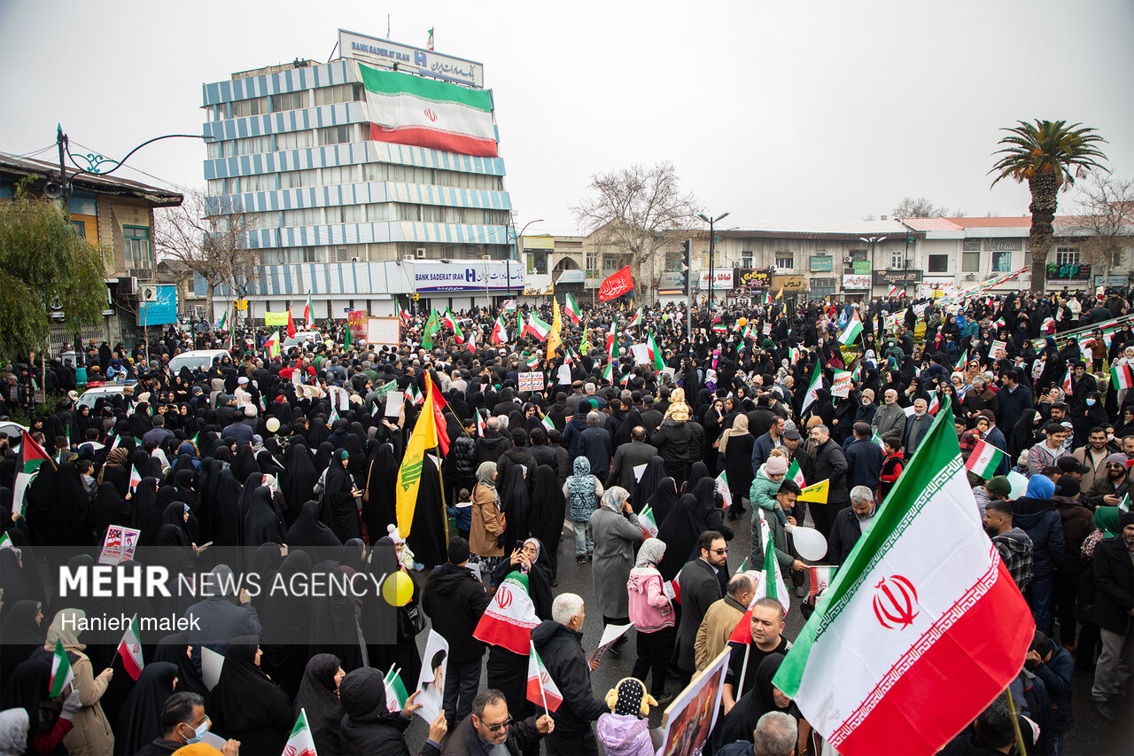 راهپیمایی ۲۲ بهمن امسال پدافند محکمی مقابل تهدیدات دشمن بود