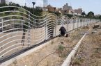 کانال آب محله صادقیه رفع خطر شد