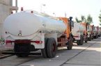 اعزام تانکرهای آبرسانی شهرداری تهران به همدان