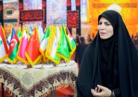 استقبال بانوان موکب‎های عراقی از بسته‎های فرهنگی