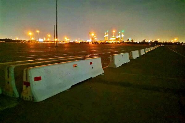 تفکیک پارکینگ استان‌ها با ۱۷۰۴ متر نیوجرسی در مراسم ارتحال امام خمینی