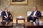 دیدار زاکانی با عراقچی در حاشیه مجمع گفتگوی تهران