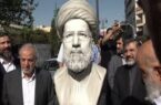 رونمایی از سردیس شهید رئیسی در میدان پاستور تهران