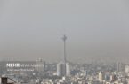 وضعیت هوای تهران نارنجی شد؛ افزایش ذرات معلق در هوای پایتخت