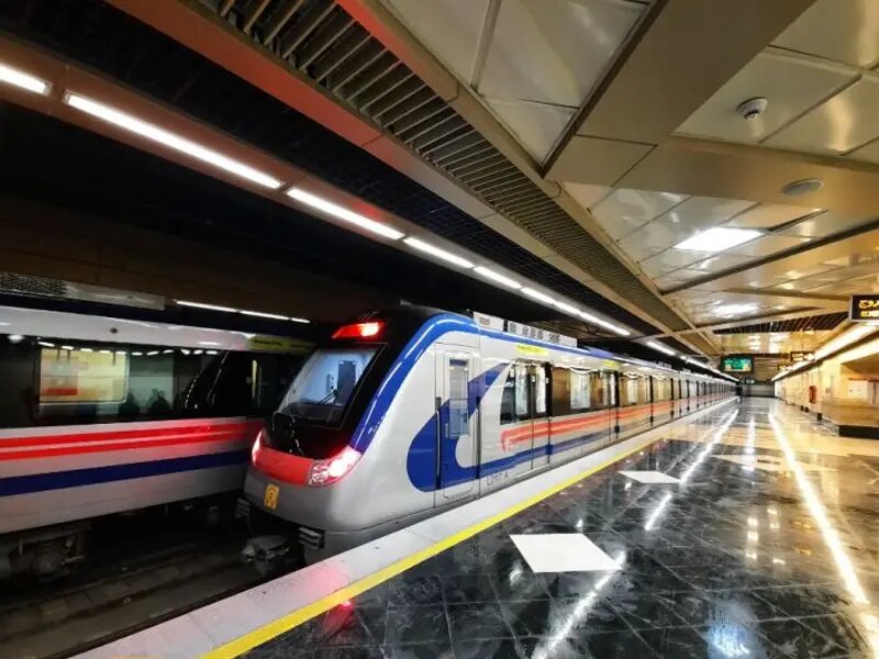 پهناورترین ایستگاه غیر تقاطعی شبکه مترو تهران در تابستان افتتاح می‌شود