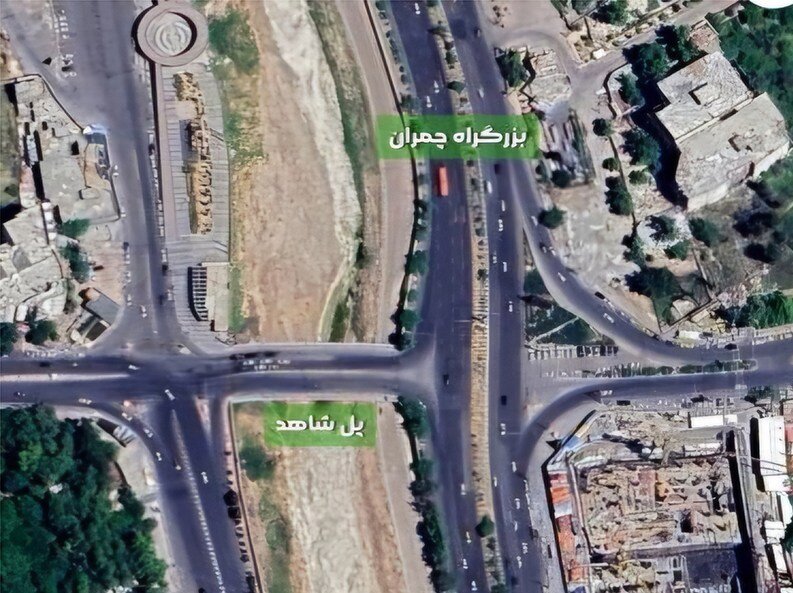 آغاز تخریب و بازسازی پل ۵۰ ساله «شاهد» شیراز