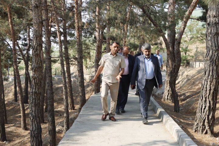 بهره‌برداری از مسیر تندرستی بانوان در بوستان حدیدچی تا پایان خرداد
