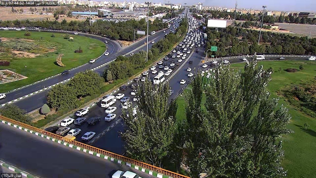 اعلام آخرین وضعیت ترافیک تهران در مسیرهای پرتردد