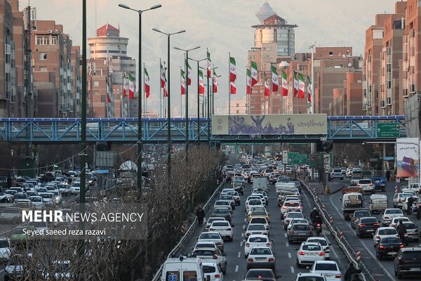 افزایش ترافیک صبحگاهی در بزرگراههای پایتخت