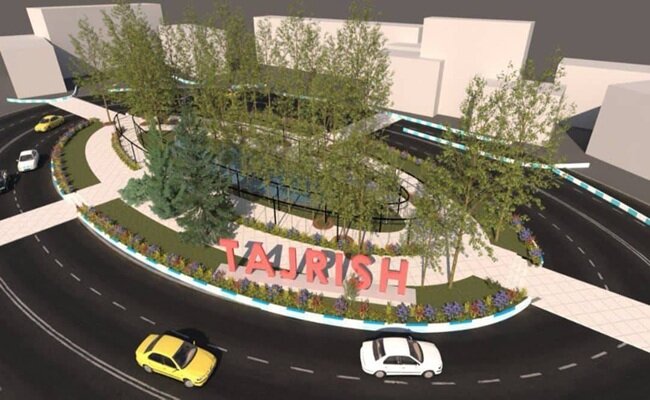 رونمایی از چهره جدید میدان تجریش تا پایان سال