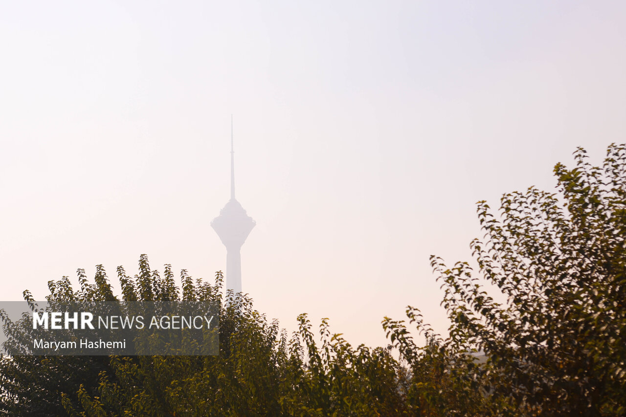 هوای تهران آلوده است