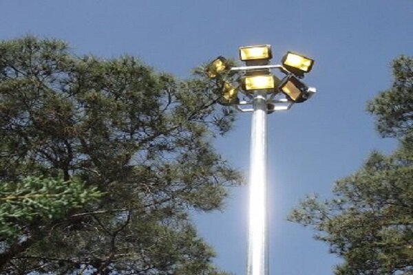 ۲۰۰ برج نوری LED در بوستانهای منطقه ۲ نصب شد