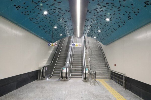 تعداد پله‌برقی‌های مترو به ۱۳۵۶ دستگاه رسید