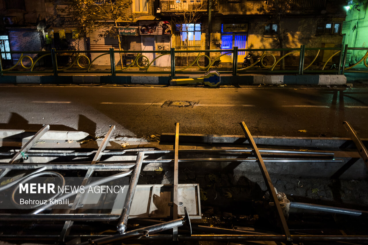 خسارت ۳ هزار میلیاردی اغتشاشگران به شهر تهران