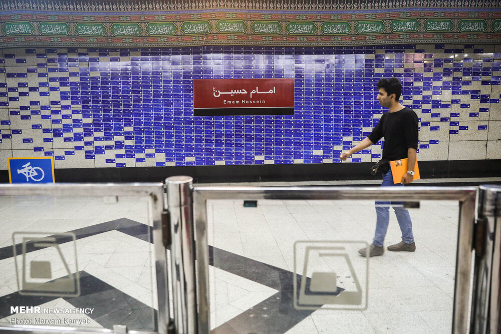 ورودی جدید ایستگاه مترو امام حسین (ع) بزودی افتتاح می‌شود
